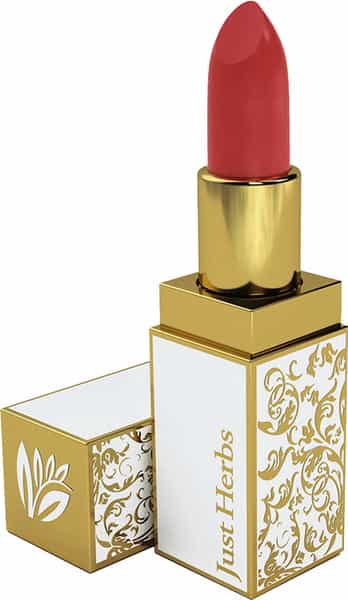 Just Herbs Herb Enriched Ayurvedic Lipstick (Burnt Red Shade No. 6)