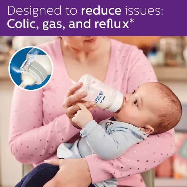 Philips Avent Anti Colic Bottle 125Ml (Single Pack) Scf810/10