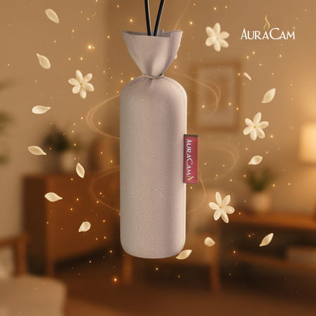 Auracam Gold Standard Camphor Pod Cone (Mogra) - Set Of 2