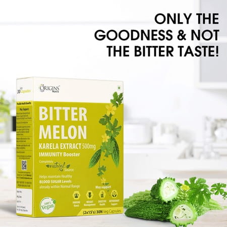 Origins Nutra Bitter Melon Boosts Immunity Powerful Antioxidant (30 Capsules)
