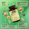 Daily All Day Joint Support Best Supplement | Curcumin With Piperine Turmeric | 60 Capsules