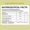 Daily All Day Joint Support Best Supplement | Curcumin With Piperine Turmeric | 60 Capsules