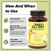 Daily All Day Joint Support Best Supplement | Curcumin With Piperine Turmeric | 60 Capsules