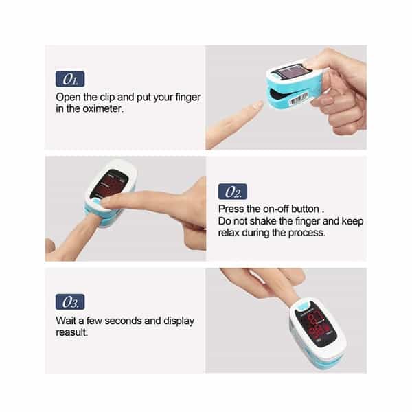 Contec Pulse Oximeter Cms50n 1