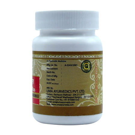 Uma Ayurveda Arshkuthar Ras Ayurvedic Tablets 80 Tab