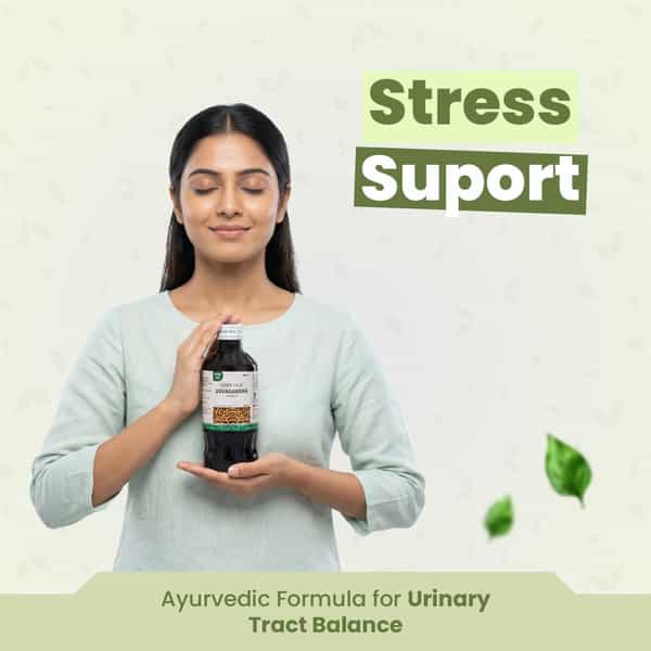 Green Milk Asvagandha Syrup | Ayurvedic Ashwagandha Tonic For Stress | Energy & Vitality | 200 Ml