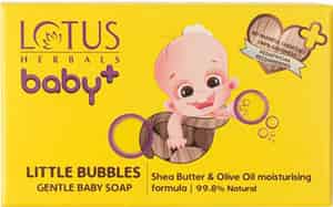 Lotus Herbals Baby+ Little Bubbles Gentle Bathing Soap 75 Gm