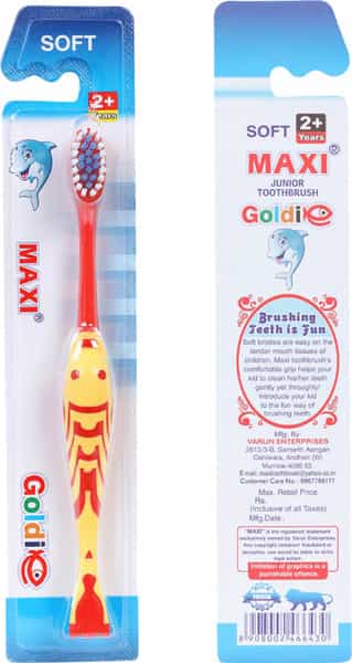 Maxi Goldie Junior Toothbrush (Buy 1 Get 1 Free)