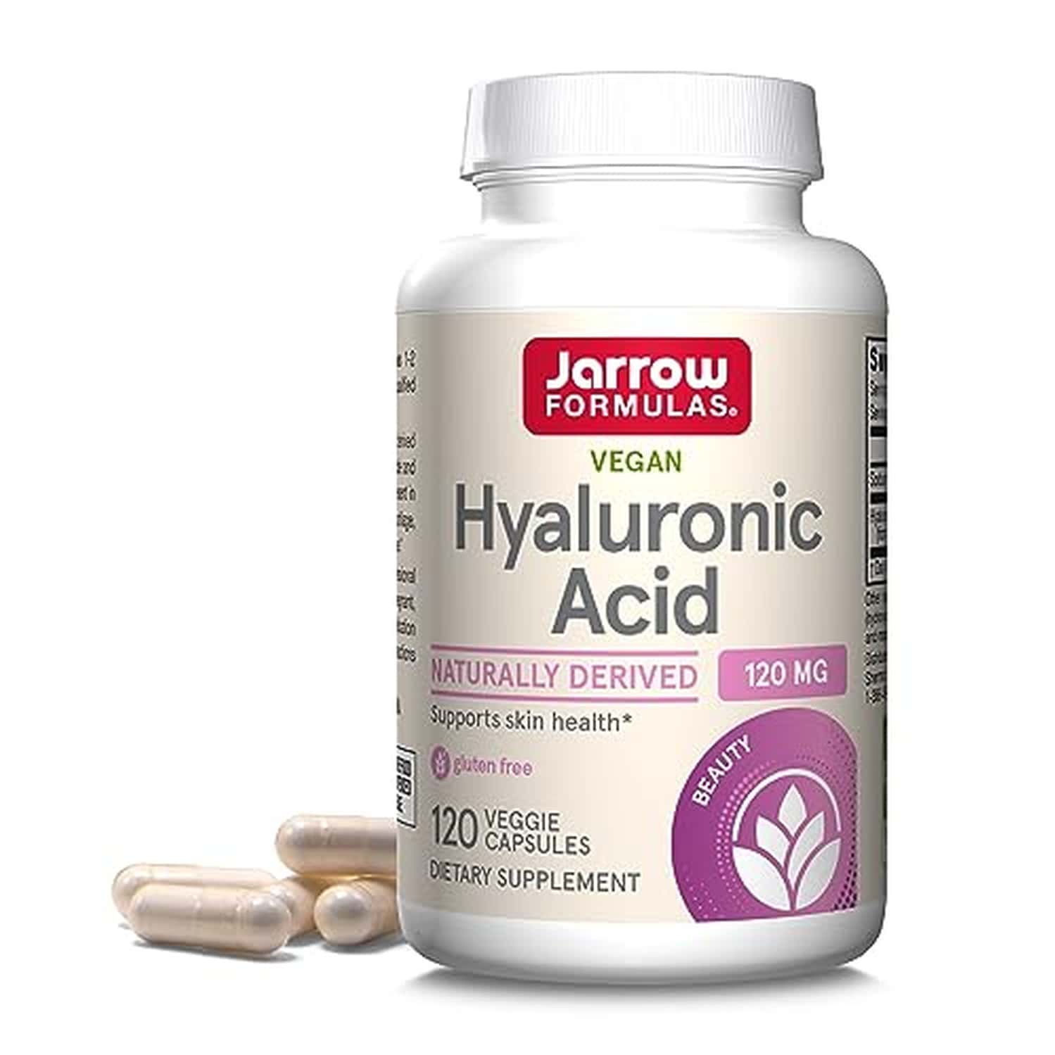 Jarrow Formulas Hyaluronic Acid | 120 Capsules