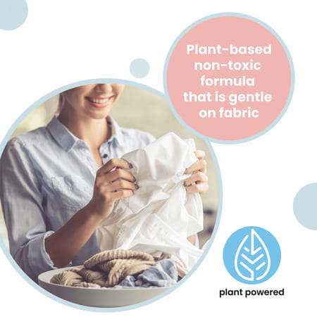 Koparo Laundry Detergent Powder Natural Non Toxic Tough On Stains Fresh Cotton Lily & Vanilla 900gm
