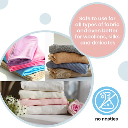 Koparo Laundry Detergent Powder Natural Non Toxic Tough On Stains Fresh Cotton Lily & Vanilla 900gm