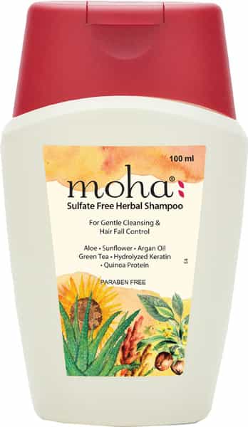 Moha Sulfate Free Herbal Shampoo 100Ml