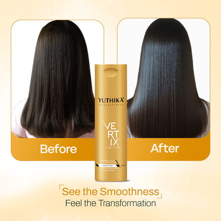 Yuthika Professional Vertix Hydrolyzed Keratin Post Care Shampoo 250Ml