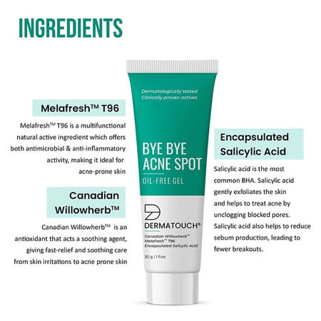 Dermatouch Skin Radiance Cream & Acne Spot Combo || Suitable For All Skin Types - (Pack Of 2)