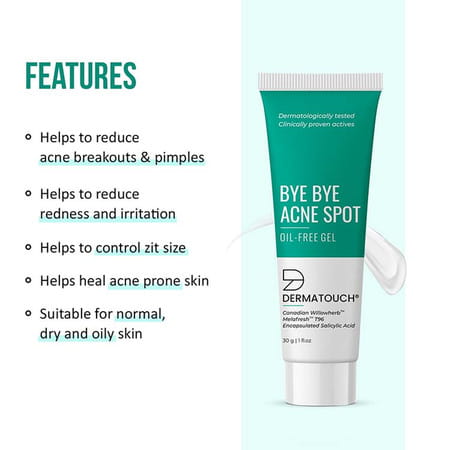 Dermatouch Skin Radiance Cream & Acne Spot Combo || Suitable For All Skin Types - (Pack Of 2)