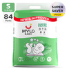 Mylo Baby Diaper Pants Small (S) Size 4-8 Kgs (84 Count) - Pack Of 1