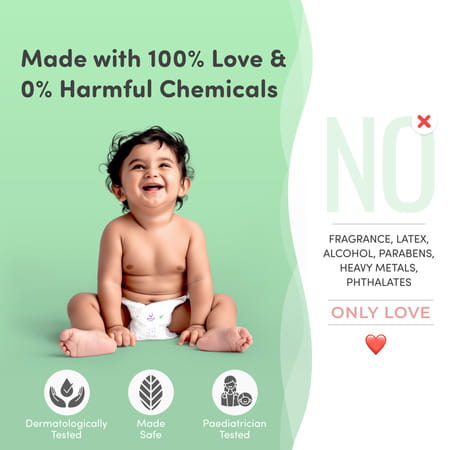 Mylo Baby Diaper Pants Small (S) Size 4-8 Kgs (84 Count) - Pack Of 2