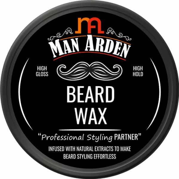 Man Arden Beard Wax Professional Styling For High Gloss Healthy Beard Anytime Re-Stylable 50Gm