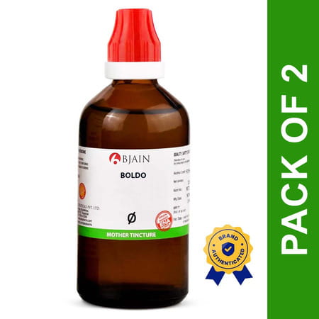 Bjain Boldo Q Mother Tincture | 100ml (Pack Of 2)