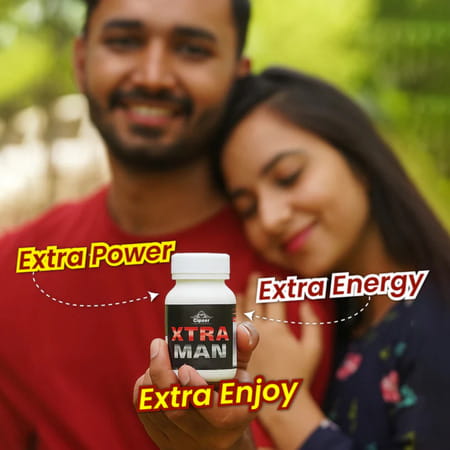Cipzer Xtra Man 60 Capsules | Supports Mens Stamina| Strength & Vitality