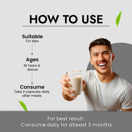 Cipzer Xtra Man 60 Capsules | Supports Mens Stamina| Strength & Vitality