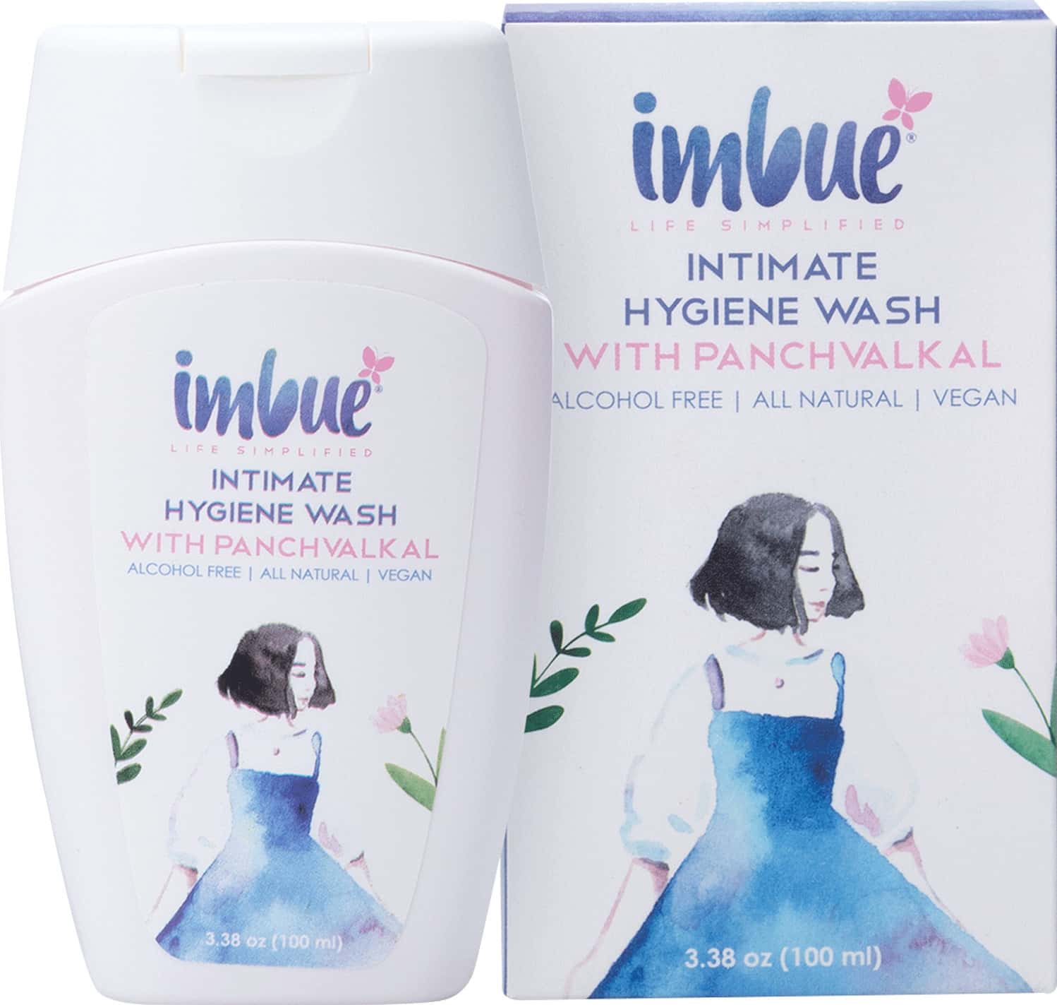 Imbue Intimate Hygiene Wash Liquid For Women (100 Ml) (Pack Of 2)