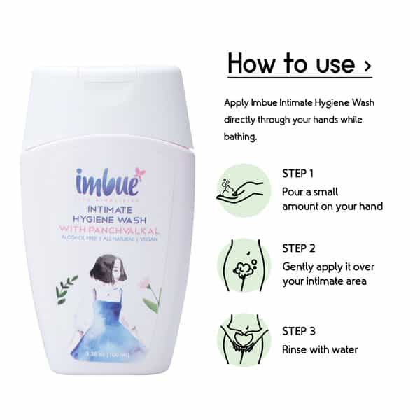 Imbue Intimate Hygiene Wash Liquid For Women (100 Ml) (Pack Of 2)