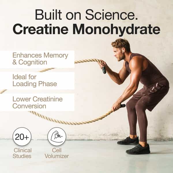 Wellbeing Nutrition 100% Pure Micronised Creatine Powder Monohydrate Unflavoured |100G | 33 Servings
