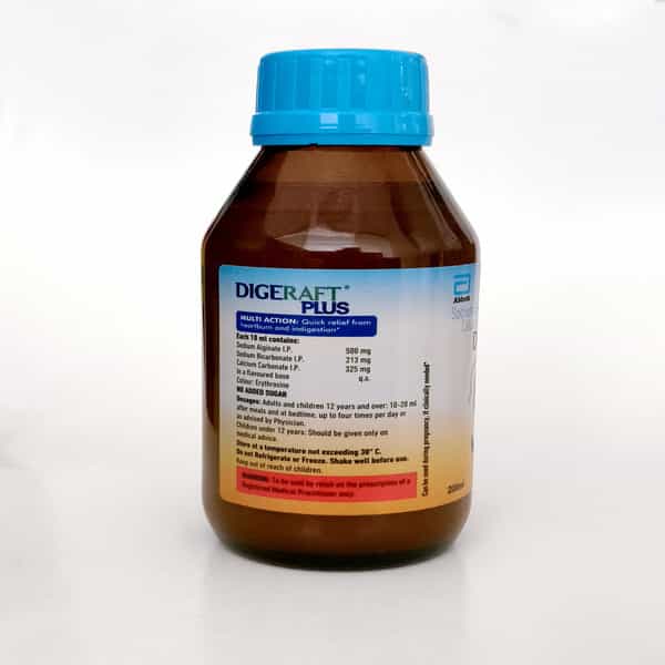 Digeraft Plus Mint Flavour Bottle Of 200Ml Suspension