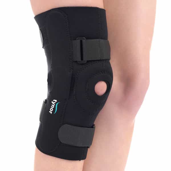 Tynor Knee Wrap Hinged (Neo) Black Large 1 Unit