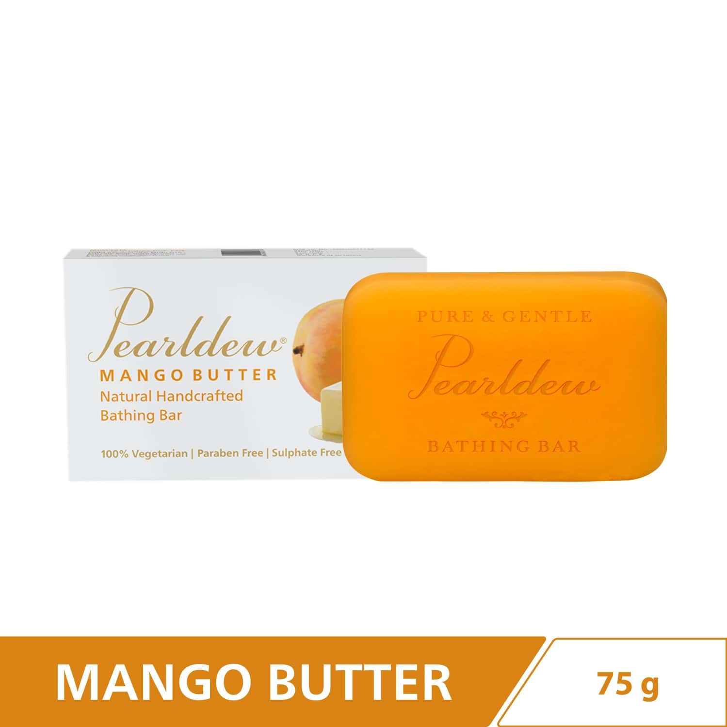 Buy PEARLDEW MANGO BUTTER BATHING BAR (75 GM PACK OF 3) Online & Get