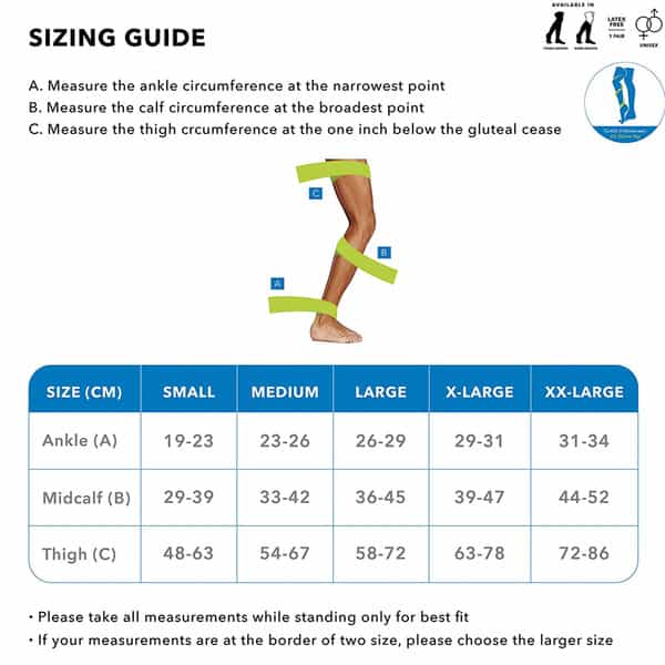 Sorgen Royale Soft Class Ii Varicose Veins Stockings Thigh Length (Small)