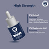 Dermistry 2% Retinol 2% Hyaluronic Acid Anti Ageing Moisturizer Fine Lines Wrinkles Face Serum 30ml
