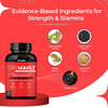 Nirvasa Staymanly Tablets For Men | Improves Vigour | For Performance Support - 30 Tablets