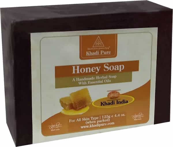 Khadi Pure Herbal Honey Soap - 125G ( Set Of 2)