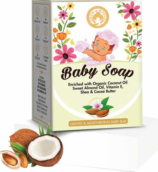 Mom & World Gentle Baby Care- Baby Soap + Mosquito Repellent Baby Lotion + Baby Nourishing Oil