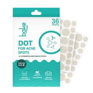 Bake 2% Salicylic Acid Hydrocolloid Pimple Patches|waterproof Patches| For Acne | Acne Marks 36 Dots