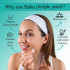 Bake 2% Salicylic Acid Hydrocolloid Pimple Patches|Waterproof Patches| For Acne | Acne Marks 36 Dots