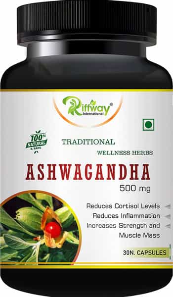 Ashwagandha Herbal Capsules For Strength And Immune Booster Stamina Of Women & Men (30 Capsules)