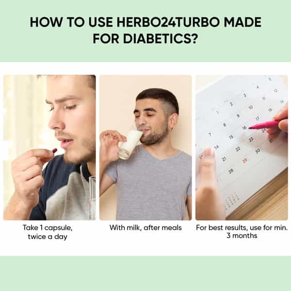 Dr. Vaidya's Herbo24turbo Made For Diabetics (Pack Of 3)