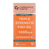 Carbamide Forte Triple Strength Fish Oil 1400mg Bottle Of 30 Softgels