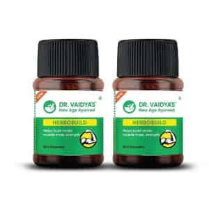 Dr. Vaidya's New Herbobuild - 30 Capsules - Pack Of 2