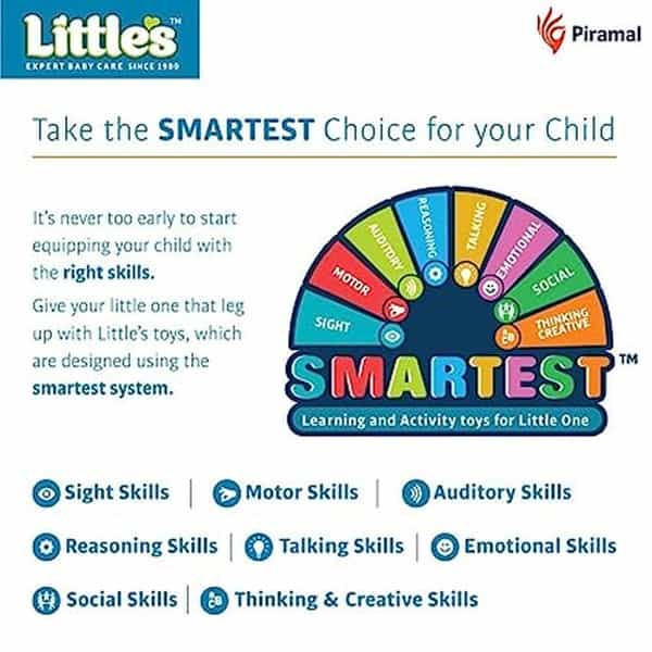 Littles Junior Ring & Littles Rainbow Stacking Cubes (Multicolor)