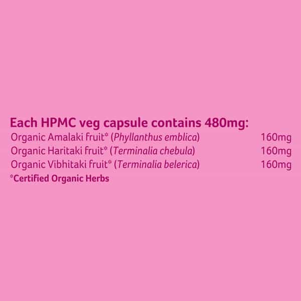 Organic India Triphala - 60 Capsules