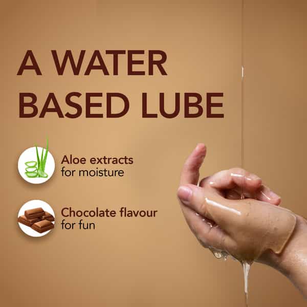 Bleu Bliss 100% Water-Based Lubricant|Aloe Vera & Cucumber Extract|Natural Chocolate Flavour|50Ml