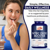 Fitnessveda Nitric Oxide Booster Supplement - 90 Capsules | Plant-Based Extract Blend