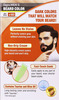 Bigen Men's Beard Color Dark Brown B103 40G (Pack Of 4)