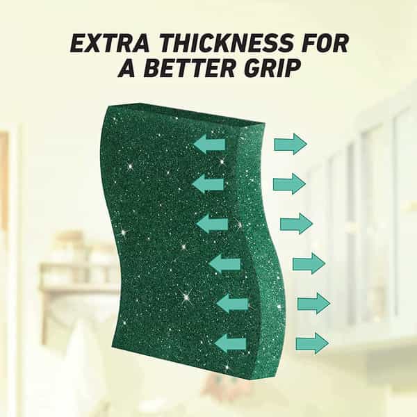 Scotch-Brite Silver Sparks Scrub Pad - Pack Of 6