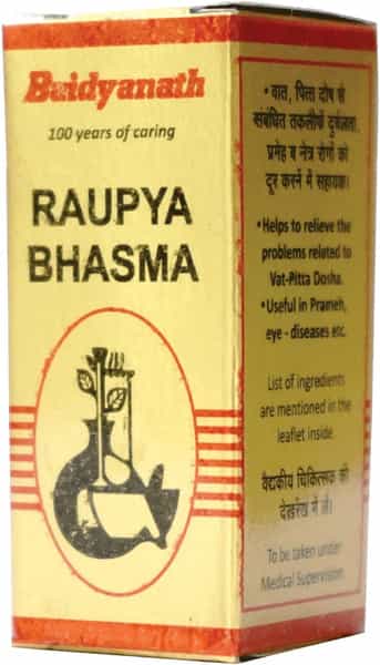 Baidyanath Asli Ayurved Roupya Bhasma - 1 Gram