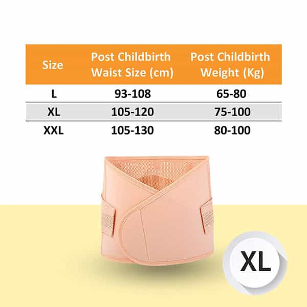 Luvlap Post Natal Maternity Corset Belt Postpartum Tummy Shaper Xl